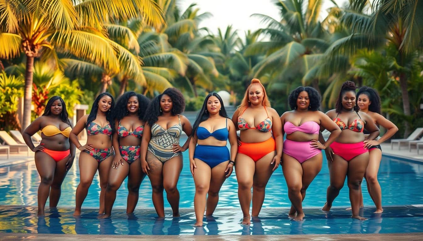 Best Plus Size Swimsuits for Tropical Resorts