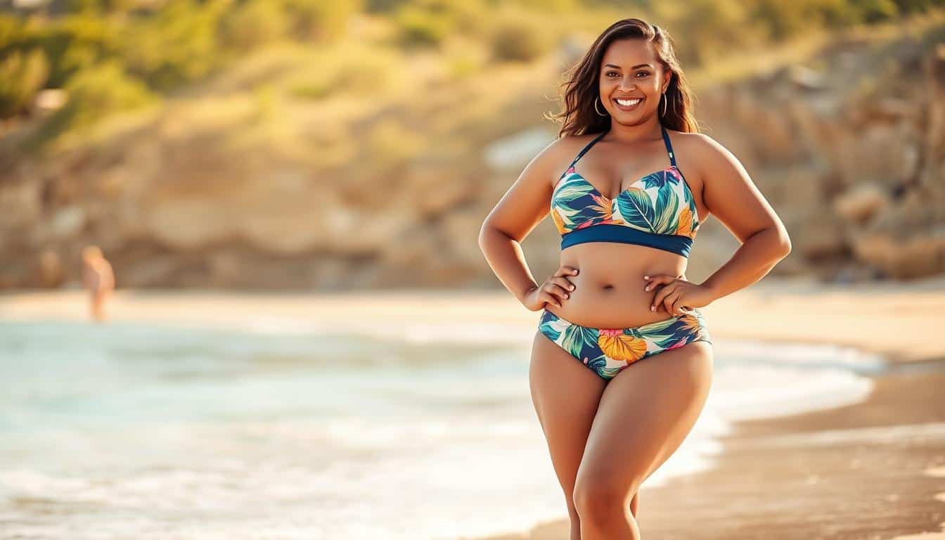 Best Swim Styles for Plus Size Tummy Control