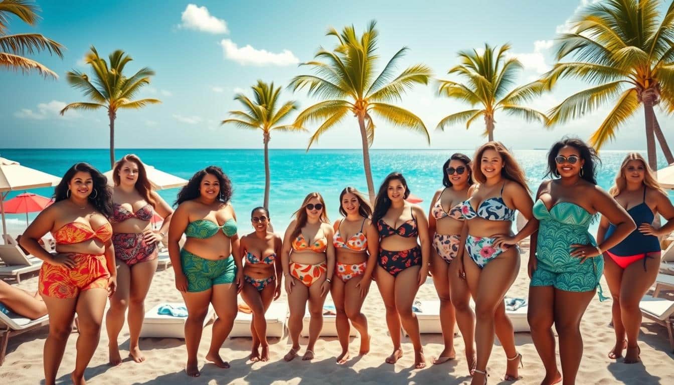 Trendy Plus Size Swim Patterns for Summer